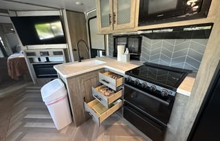 full Turn Key beautiful bunk house travel trailer.