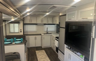 "Happy Camper" Family Travel Trailer