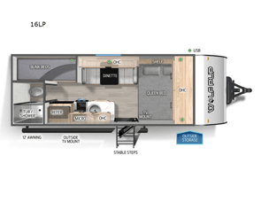 Forest River RV Cherokee Wolf Pup 16LP