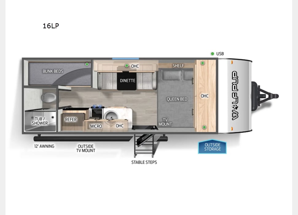 Travel Trailer rentals in Dudley