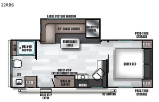 Cozy little home on wheels. 2020 Wildwood trailer