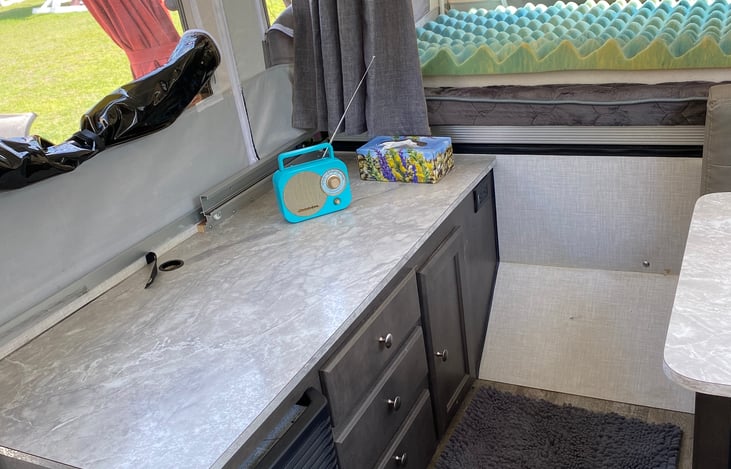 Extra space to put your personal items.