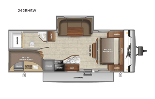 2022 Jayco Jay Flight SLX 24 Ft Bunkhouse