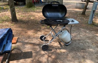 Walk off deck, well stocked, delivered only.