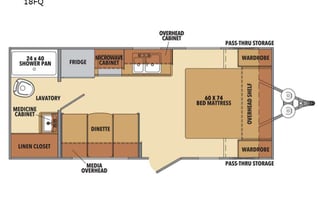 Happy Camper! 2021 Forest River Shasta 18FQ