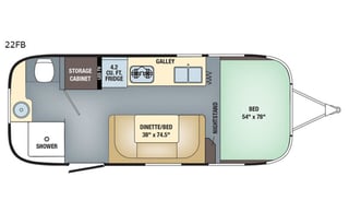 Treasure Coast Tin Can 2018 Airstream Sport 22FB