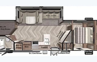 2022 Forest River RV Salem 26DBUD
