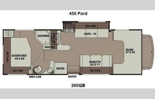 Festival Friendly RV Rental Sleeps 6