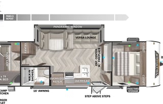 Family RV Trailer