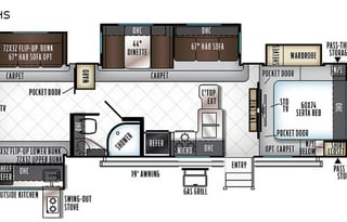 2018 Forest River RV Rockwood Signature 8326bhs