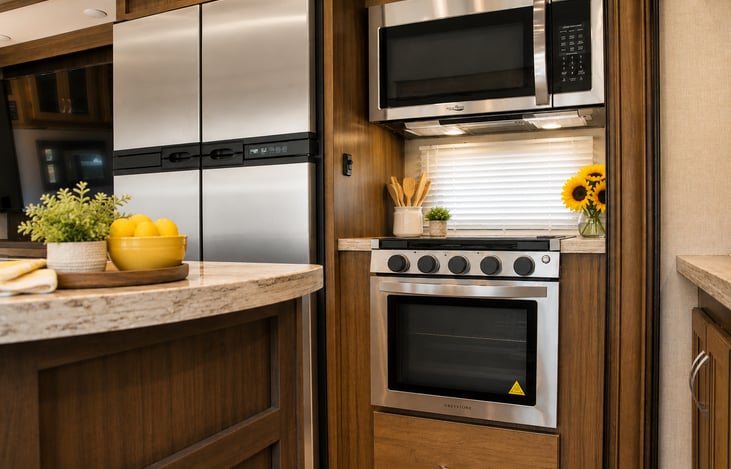 Stove & Microwave