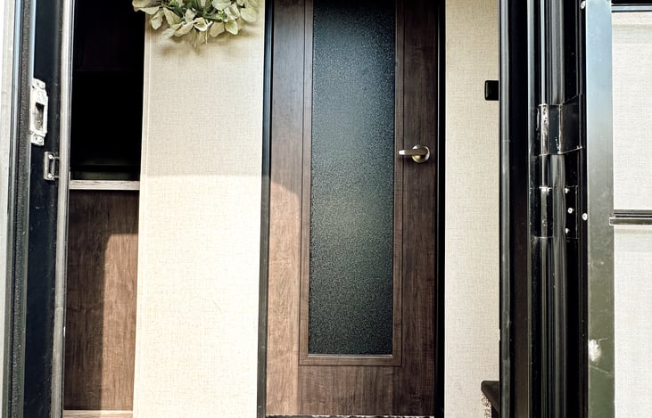 Entry.  Welcome home!