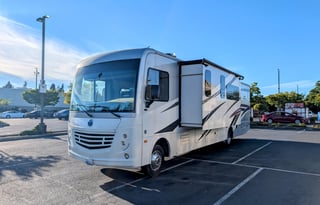 Luxury 36ft long motorhome