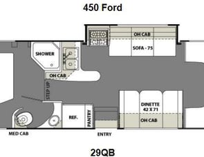 Coachmen RV Freelander 29QB Ford 450