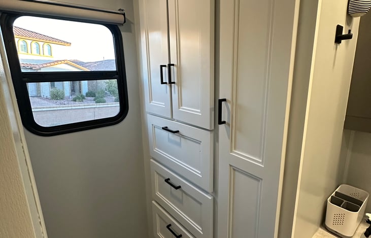 Lots of storage for clothes