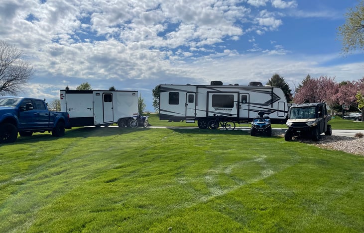 Need Toys?  Truck, Enclosed Trailer large enough for any SXS or any other toys. 4 Wheeler, Dirt Bike, Electric assist Mountain Bikes