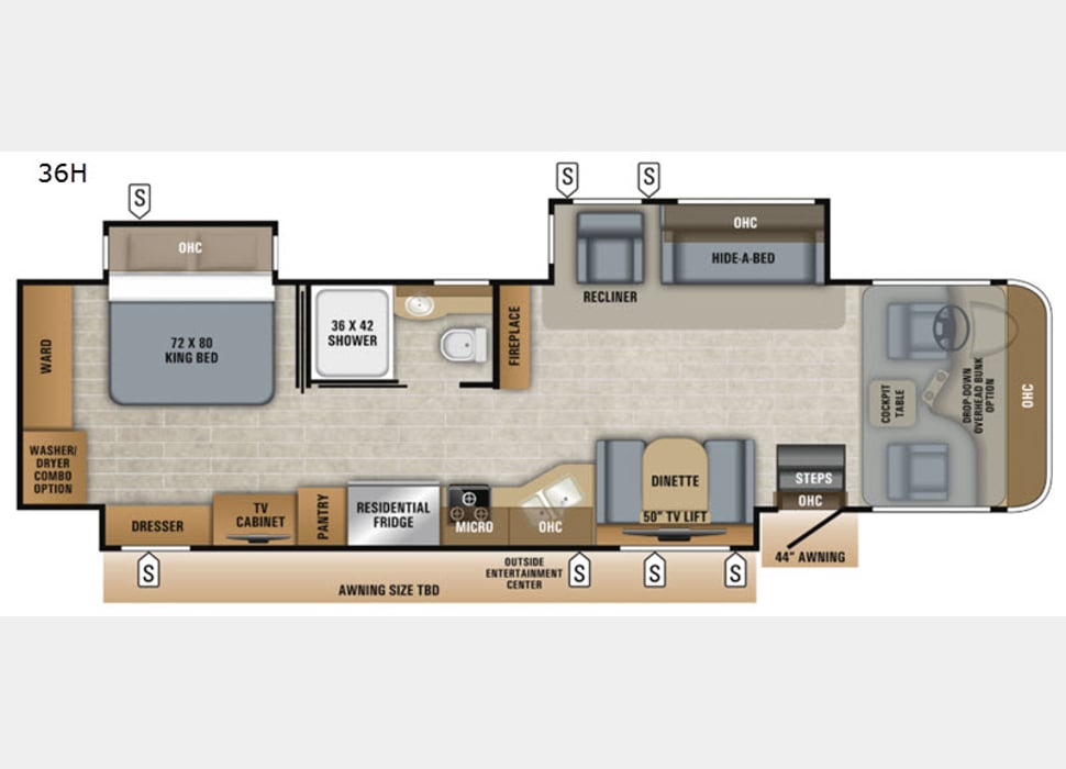 Class A Motor Home rentals in Pleasanton