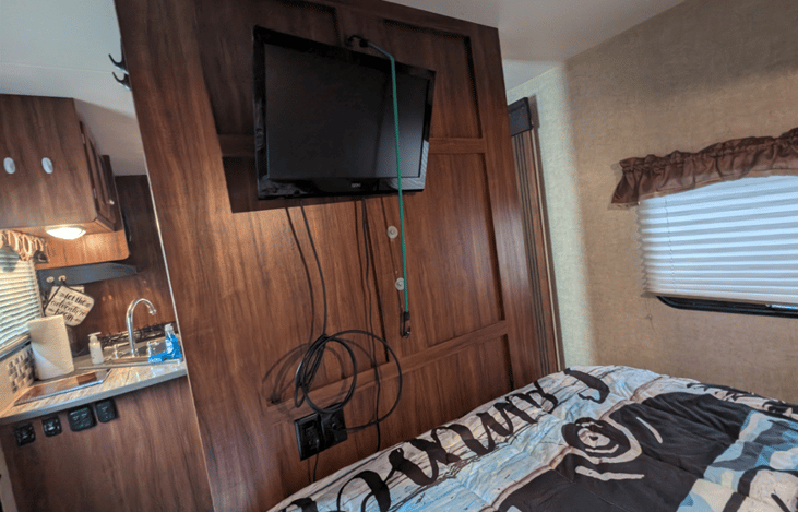 TV in Master Bedroom