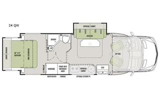 2017 Tiffin Motorhomes Wayfarer 24 QW