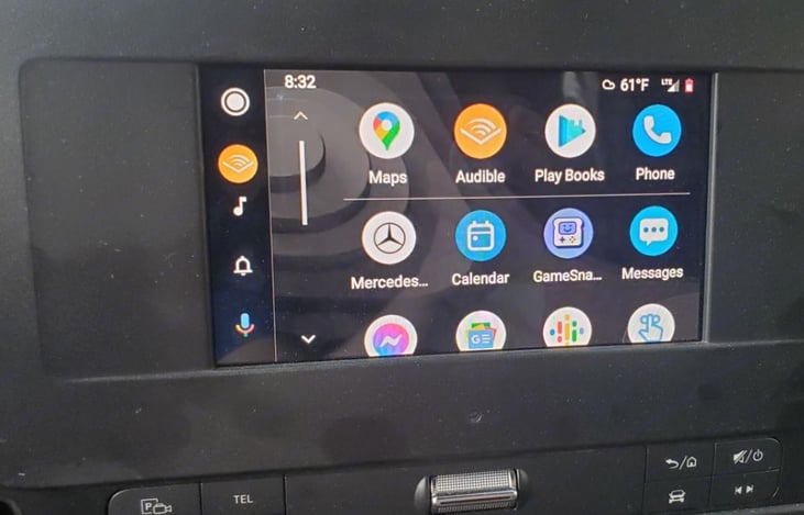 Apple Carplay, Andriod Auto and a slew of other applications are available from the center control consule.