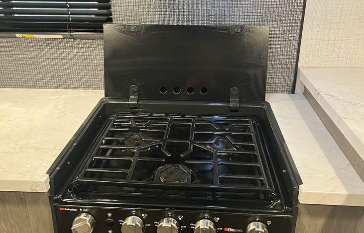 3 burner gas stove and oven