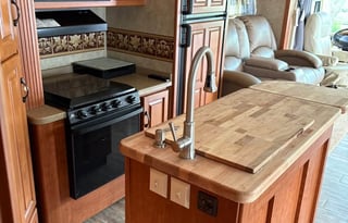 Beautifully maintained with rare kitchen island