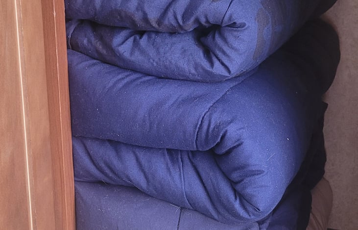 Bedding supplied...no need to pack extra from home!