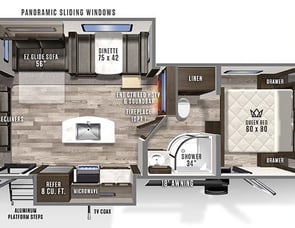 Forest River RV Surveyor Luxury 265RLDS