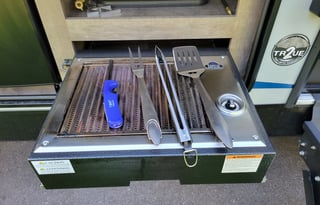 Fireplace, outdoor kitchen, and fully furnished