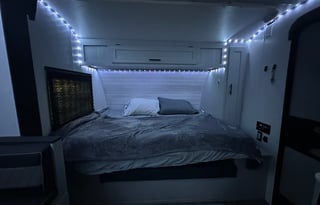 The Cook's Cozy Kid Approved Camper Trailer