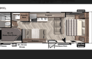 2021 Forest River RV Salem Cruise Lite 261BHXL