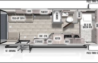 2021 Forest River RV IBEX 19QTH