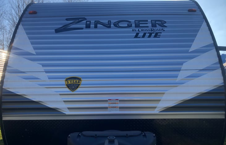 Front View of Camper