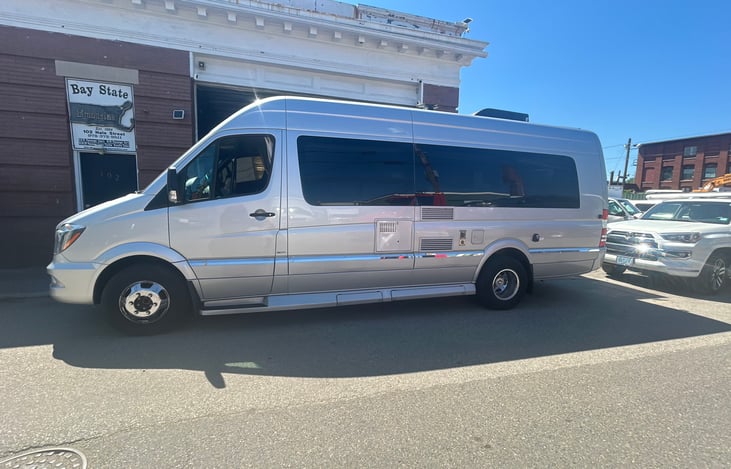 Our “Lucille” loves a road trip! Always ready to take a drive!