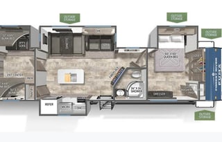 NEW 2026 Forest River Puma/4 Slides /3 A/C Units