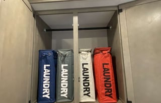 New for 2025 large fridge and plush pads for beds!