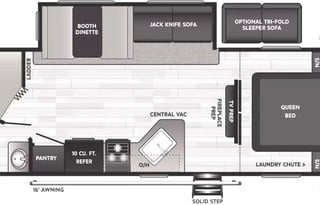 2023 Keystone RV Hideout 26BHS