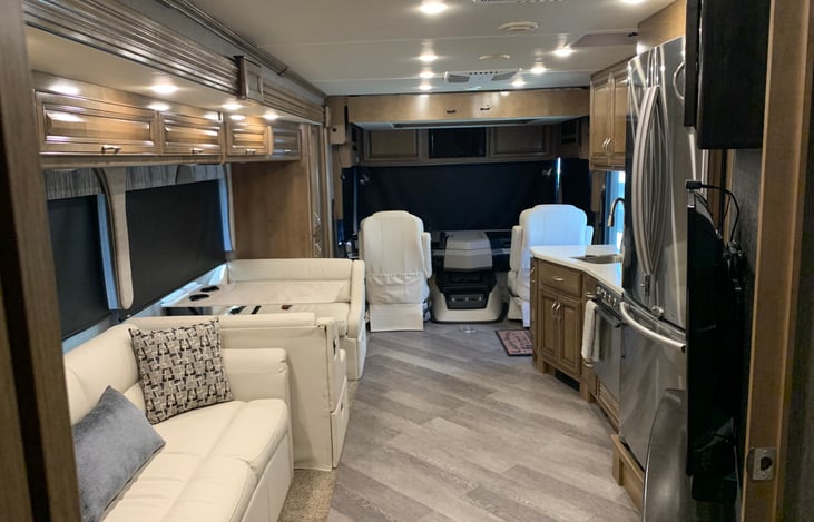 view looking forward from master bedroom