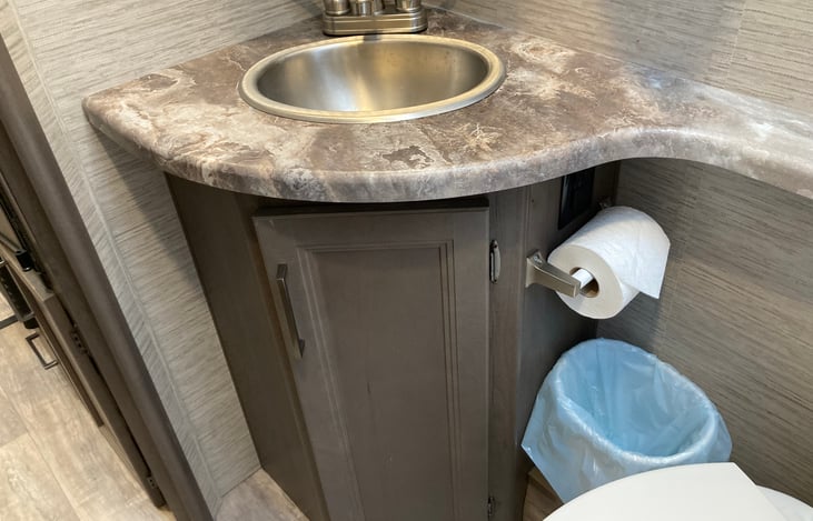 Comfortable bathroom