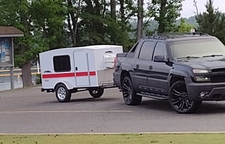 Runaway Teardrop Camper