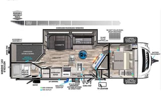 2021 Forest River RV Vibe 26BH