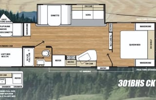 Kids Bunkhouse Camper Rental