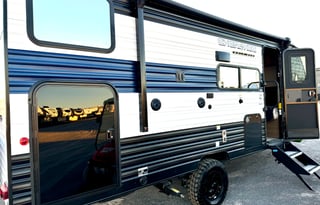 Next Adventure Awaits! Go Camping in A Wolf Pup!