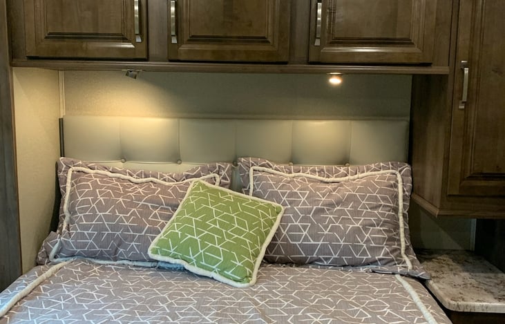 Master Bedroom with storage above