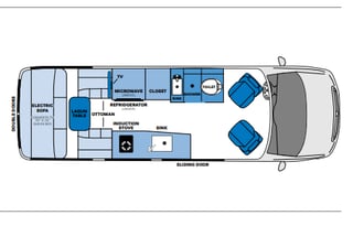 Luxury, Beginner Friendly Camper Van with Solar