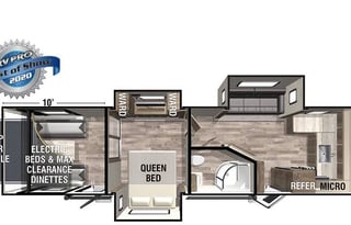 The Lakeside Lodge 35ft Toy Hauler XLR Hyperlite