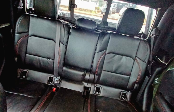 Locked storage under seats... and covers for Convertible Tops!!!!