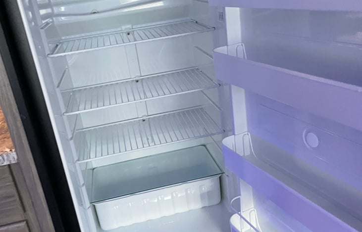 Freezer / Fridge - runs on both gas and electric.