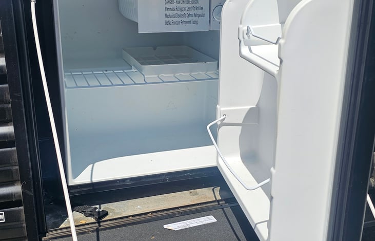 Outside Beverage Fridge