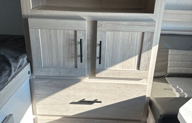 Bunk room dresser/storage